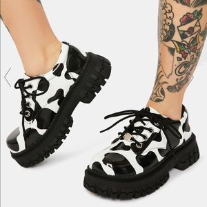 Delia’s by Doll’s Kill Sz 8 Teen Craft Oxfords